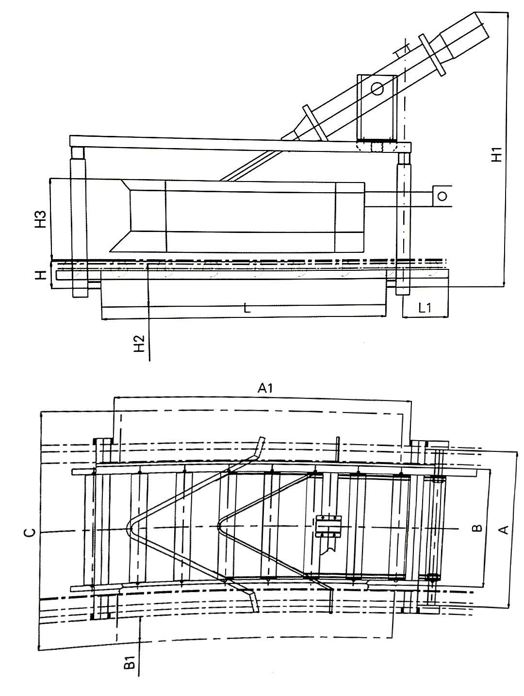 寬膠帶電液動(dòng)犁式卸料器 寬膠帶電液動(dòng)犁式卸料器