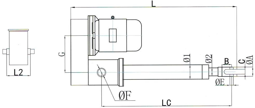 電動推桿選型 電動推桿選型